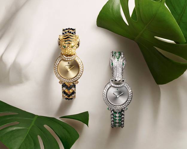 卡地亚推出新款珠宝腕表