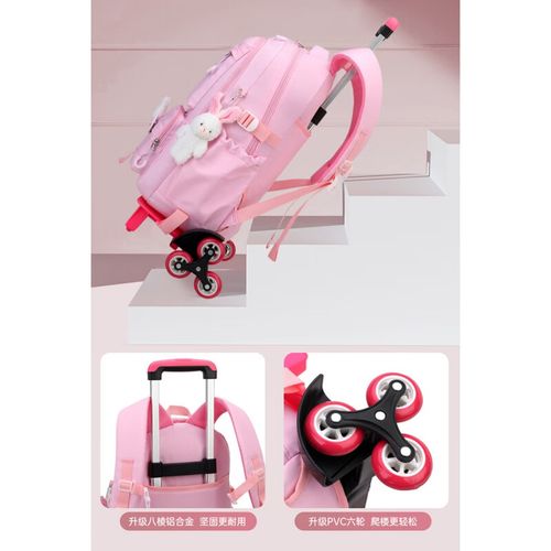 拉杆书包买哪个品牌,买书包要买轻一点的学生书包