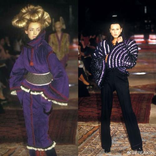 几个世纪后,Givenchy为“公爵夫人”穿上了丹宁裤