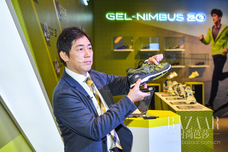 亚瑟士人体工学研究所所长原野健一莅临讲解GEL-NIMBUS系列