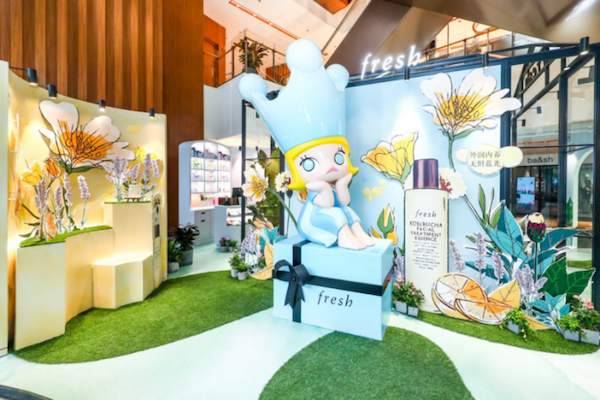 fresh馥蕾诗与Pop Mart泡泡玛特联名快闪店“Wild Lab大自然实验室”