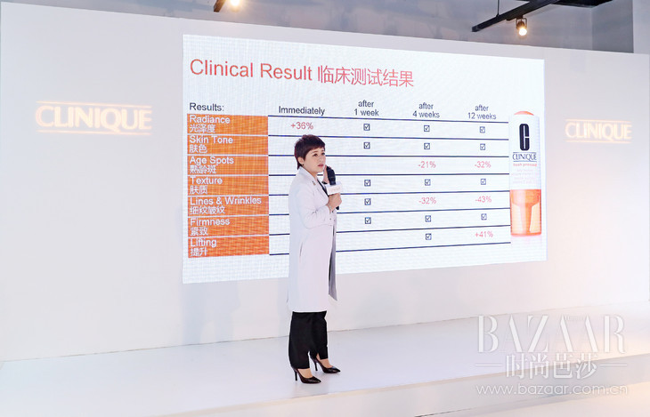 倩碧品牌中国区培训总监王雨讲解产品理念