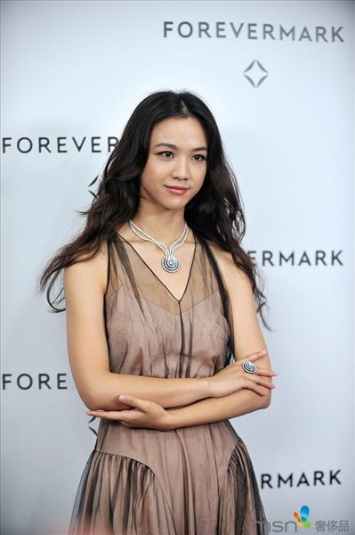 汤唯出席Forevermark™永恒印记全球首展