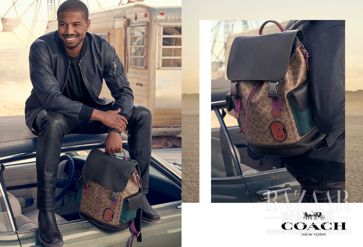 Coach 2019春夏广告形象大片-Michael B. Jordan (7)