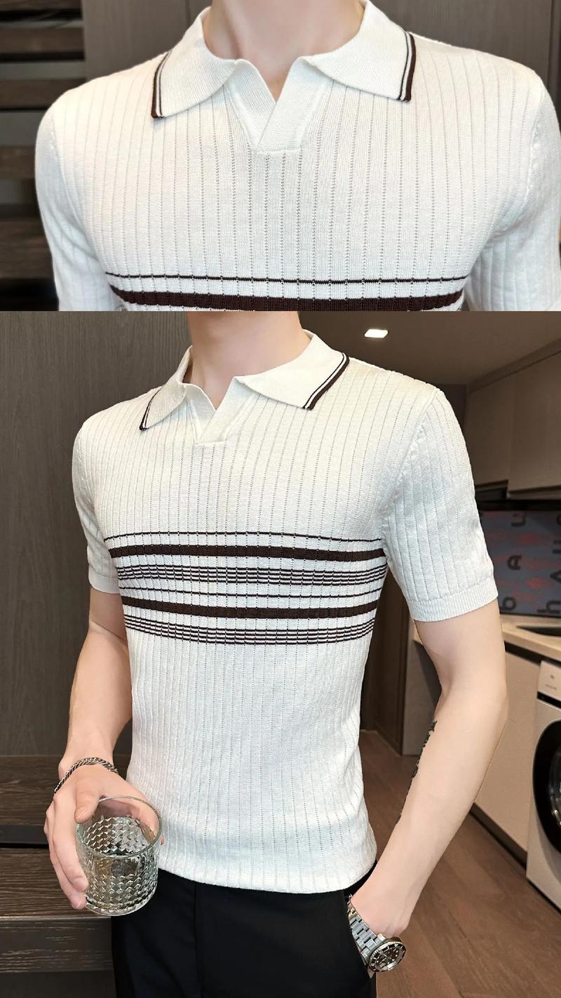 想要气质全开,穿好Polo针织衫