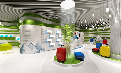箱包展厅设计,实景借景法展厅设计四大注意事项