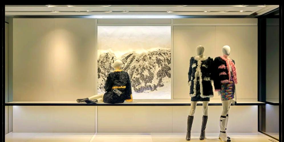 箱包陈列,合理商品陈列可起到宣示商品、提升品牌形象等作用