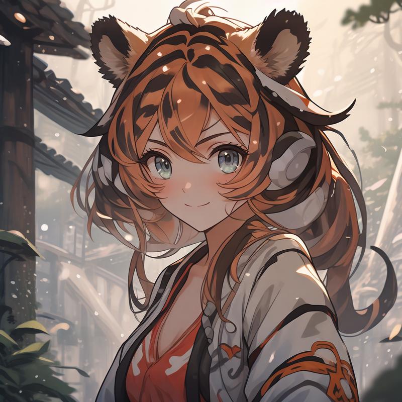 这个女孩，你有点“虎”！