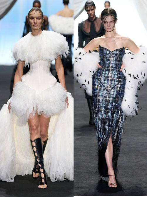 超模大咖示范圣诞季浮夸配饰