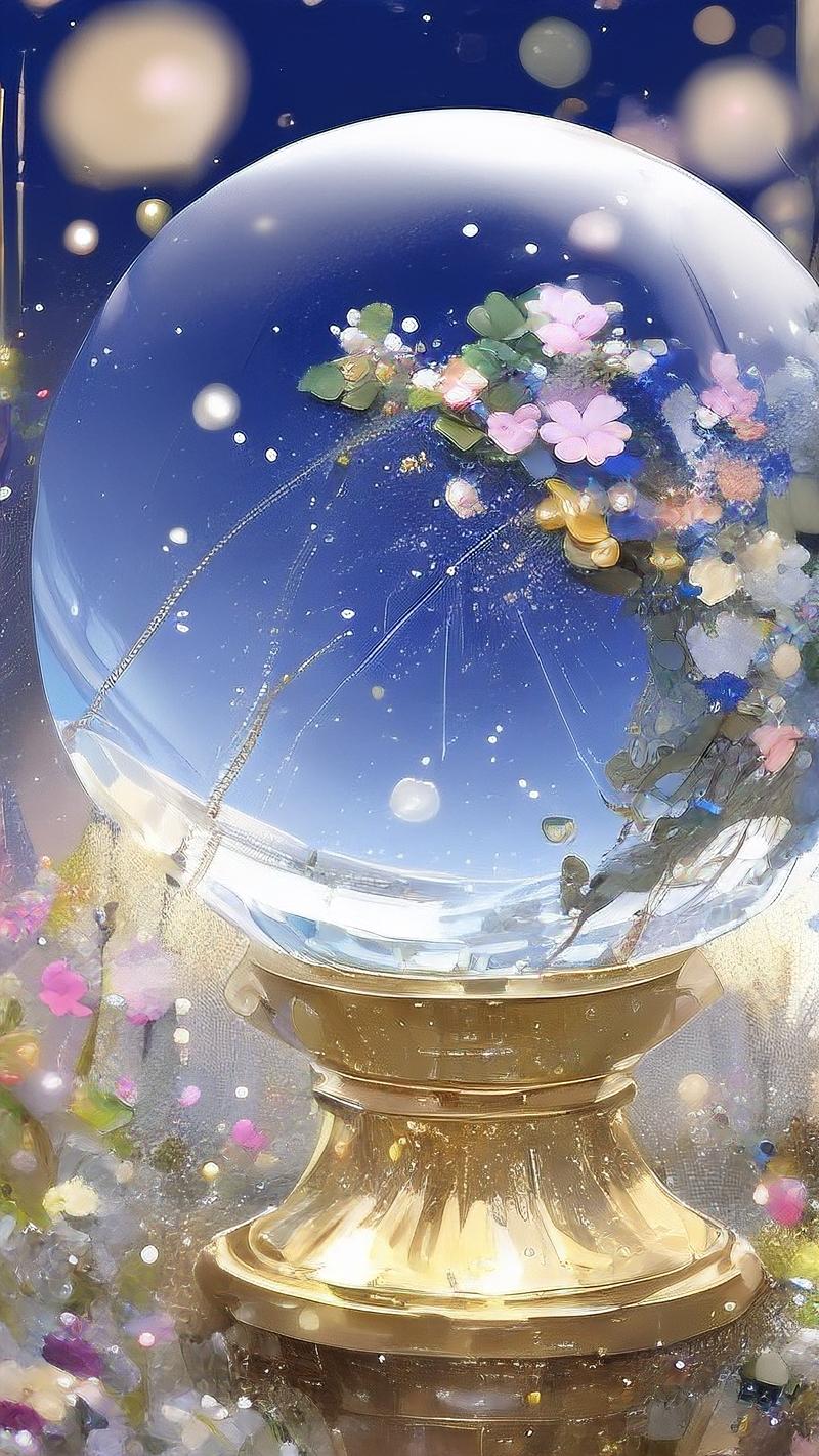 水晶球中的皑皑白雪,来自Balenciaga的未来世界