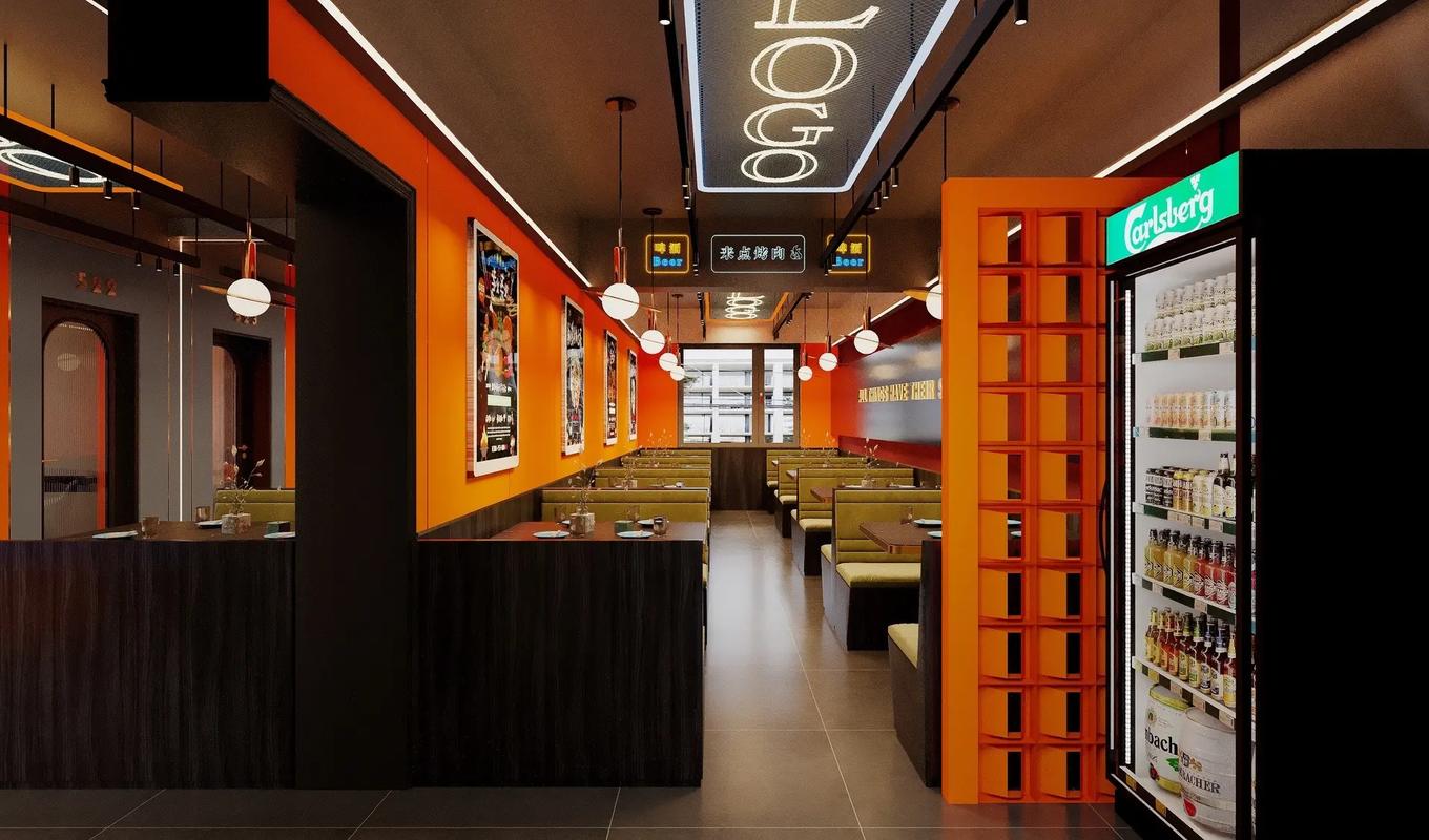 烧烤店装修风格效果图6,烧烤store装修注意事项