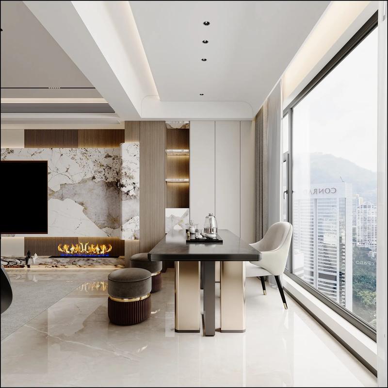 轻奢装修风格效果图 家装,装修知多少?问与答(13)