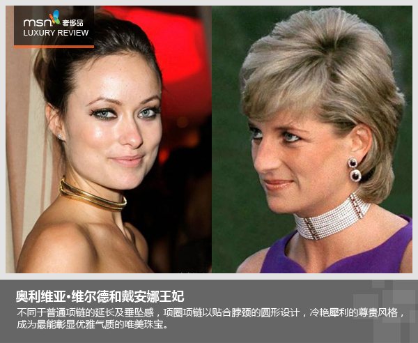 璀璨惊艳 绝美项链让女人颈上生花