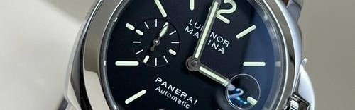 沛纳海 LUMINOR MARINA庐米诺系列腕表 PLATINUMTECHTM