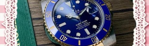 腕表先生评测：劳力士间金蓝水鬼真假对比评测
