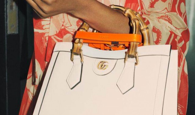 GUCCI推出全新GUCCI DIANA 竹节手袋系列
