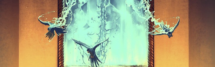 以TimBurton为灵感，法国画家画出震撼人心的奇幻爱情大作