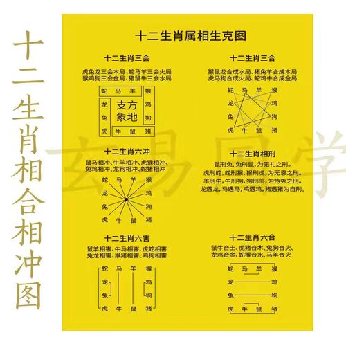 八字属相查询，生辰八字属相对照表