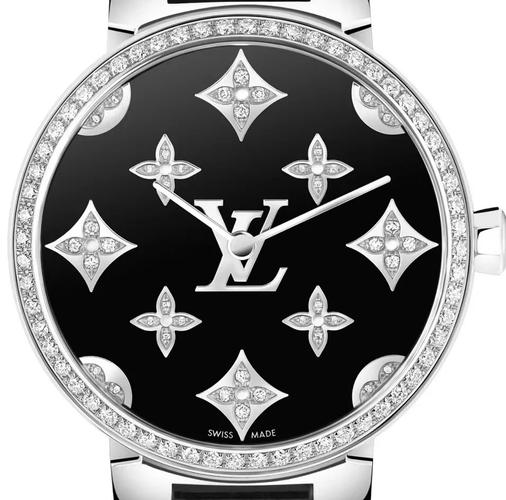 路易威登Tambour Slim Monogram Dentelle Black腕表