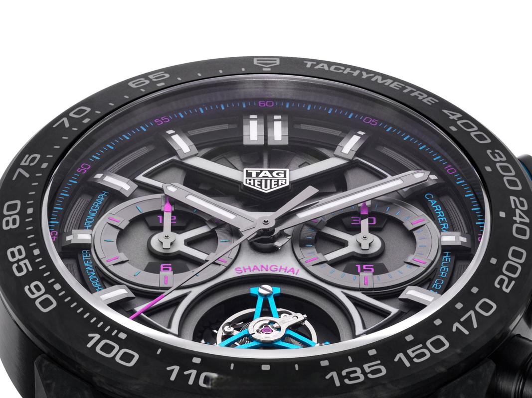 【Only Watch慈善拍卖】TAG Heuer 泰格豪雅 智能腕表变身陀飞轮
