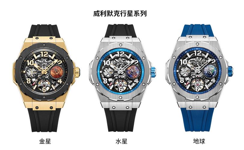 威利・默克WM手表在四大主流市场发布Fighter系列新产品