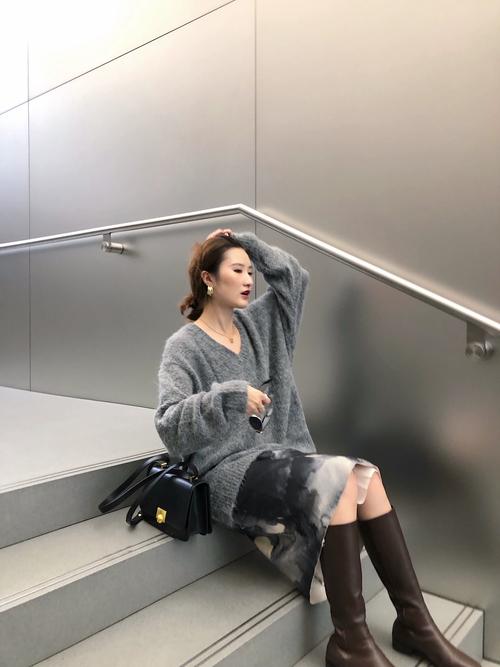 冬天也想穿裙装?一双长靴来帮你!