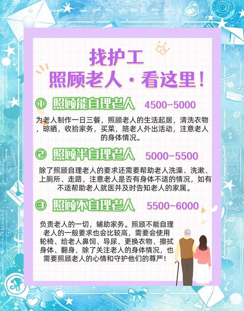 急招大龄工300元一天,老人的护工有两种方式方便又安全