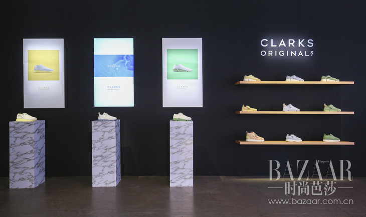 Clarks ORIGINALS 2019春夏玩出色系列展区