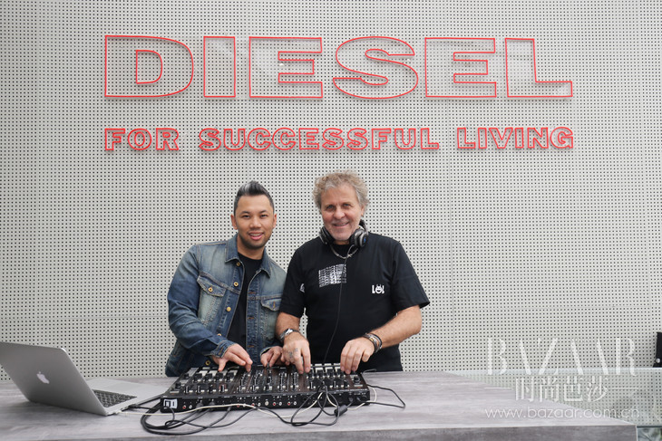 Diesel品牌创始人Renzo Rosso与鬼才街头视觉艺术家Jayson Atienza