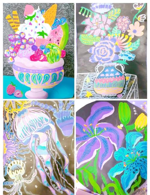 给孩子们一支画笔，勾勒彩色的未来