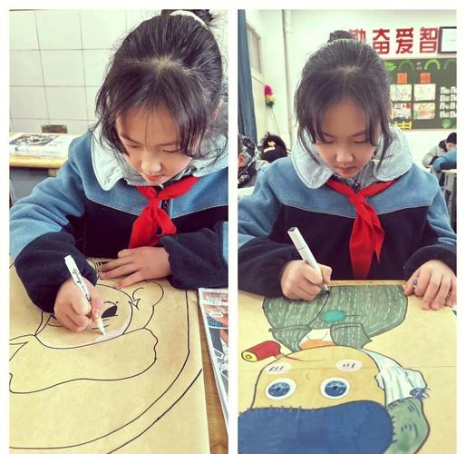 给孩子们一支画笔，勾勒彩色的未来