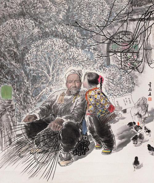 孩子们的悄悄话,都藏进了画里