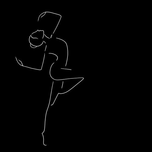 寥寥数笔,就把女人最完美的轮廓勾勒